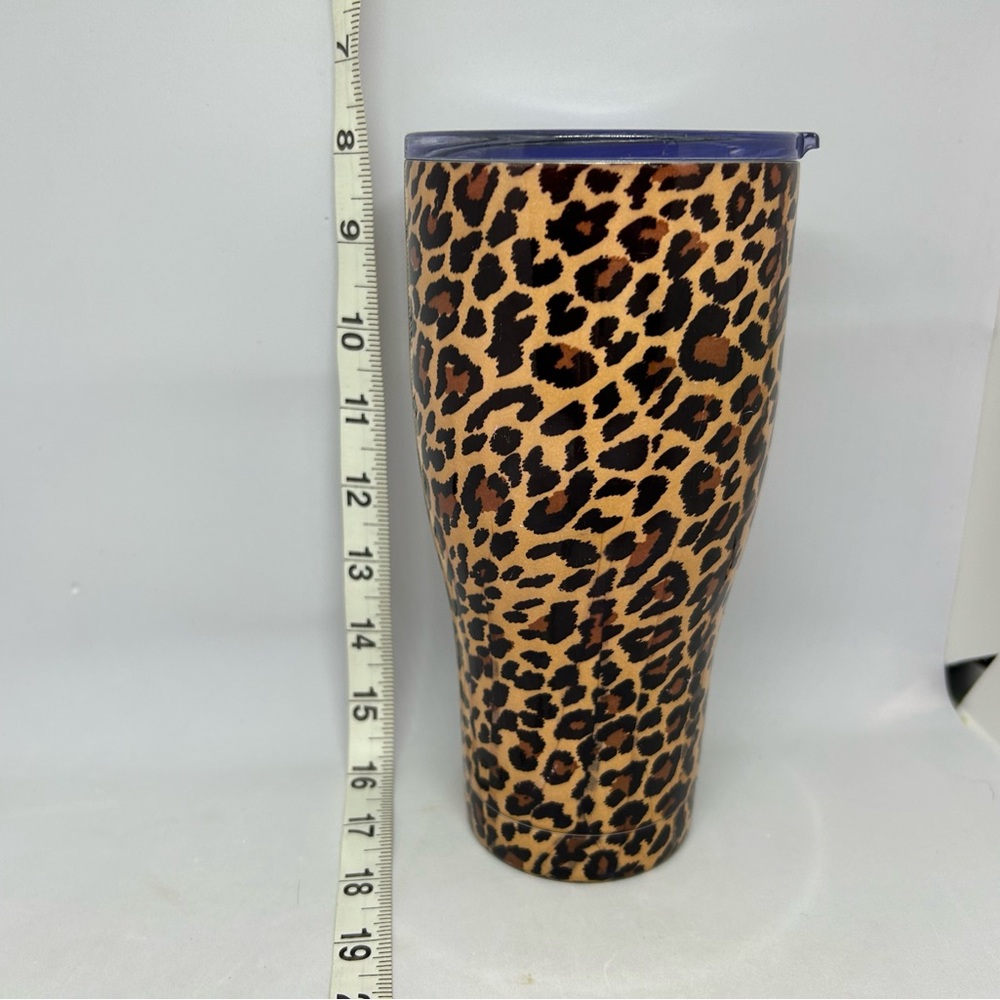 Smart Coolers Tumbler Brown/Tan Animal Print‎ 30oz